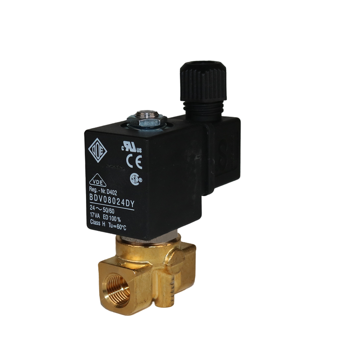 ODE | 212A2KB20 Solenoid Valve 1/4" BSP N.C 2/2 WAY