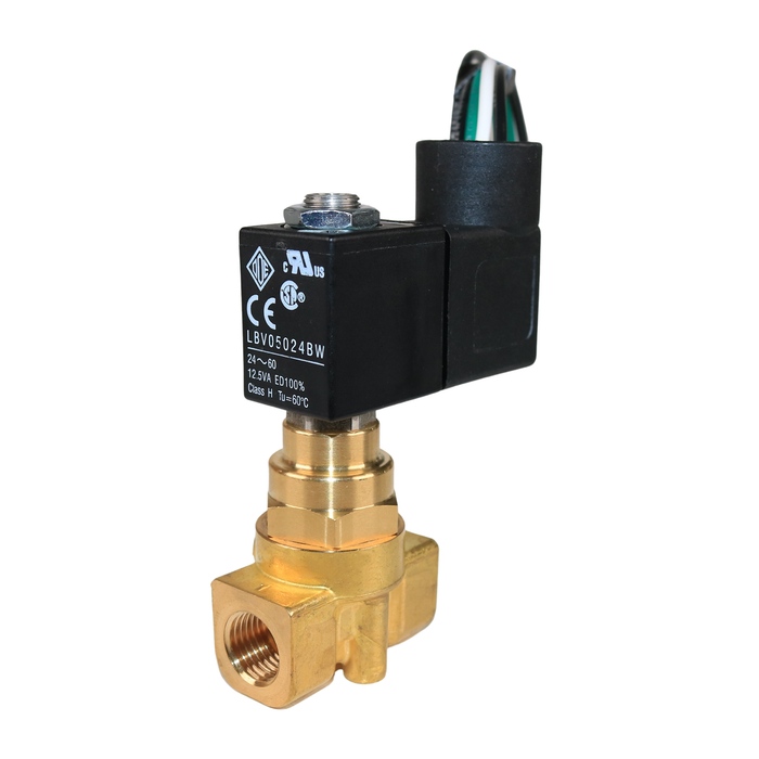 ODE 21A2Y0F55-PWB Solenoid Valve 1/4" G 2/2 WAY Normally Open (N.O)