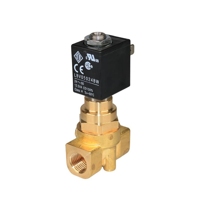 ODE 21A2Y0F55-PWB Solenoid Valve 1/4" G 2/2 WAY Normally Open (N.O)