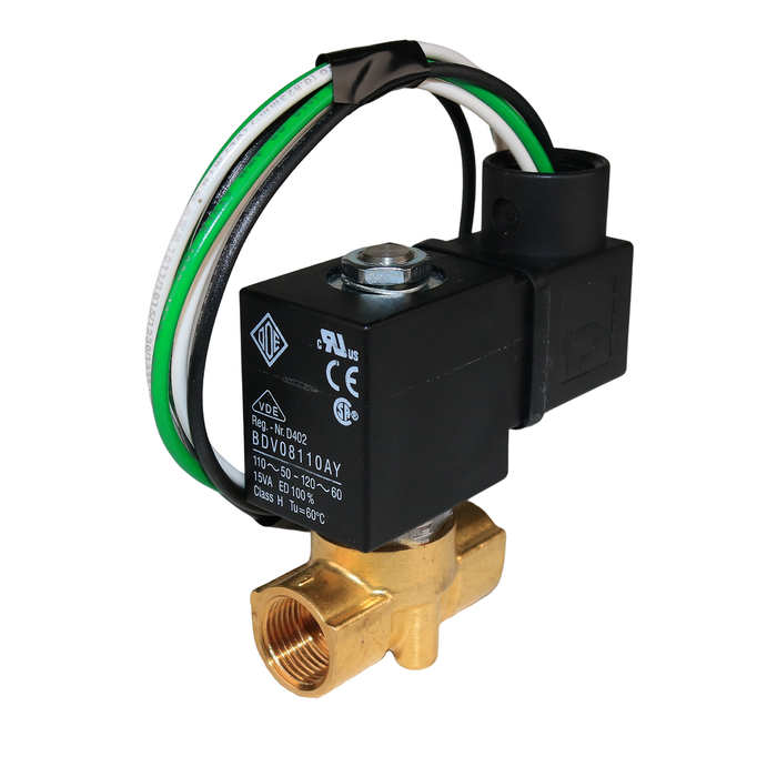 ODE 21A5ZV45D Solenoid Valve 3/8" G 2/2 WAY Normally Open (N.O)