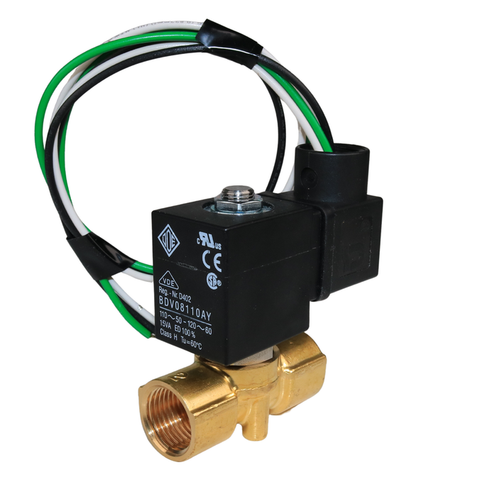 ODE 21A8KV55-W Solenoid Valve 1/2" G 2/2 WAY Normally Closed (N.C)