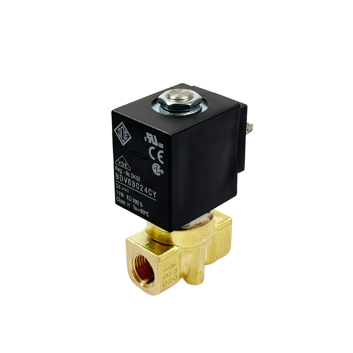 ODE | 21A2ZV45D Válvula Solenoide 1/4" BSP NO 2/2 VÍAS 