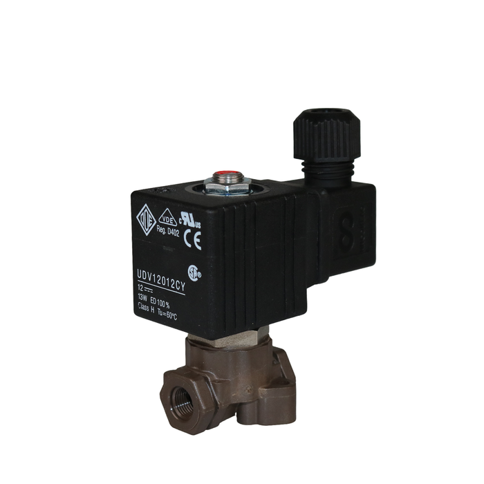ODE 21AP2K1R15-RPT0 Solenoid Valve 1/4" BSP N.C 2/2 WAY - Solenoid Valve - ODE