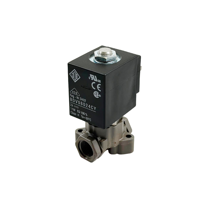 ODE | 21AP2K1R20-RPT0 Válvula Solenoide 1/4" BSP NC 2/2 VÍAS 