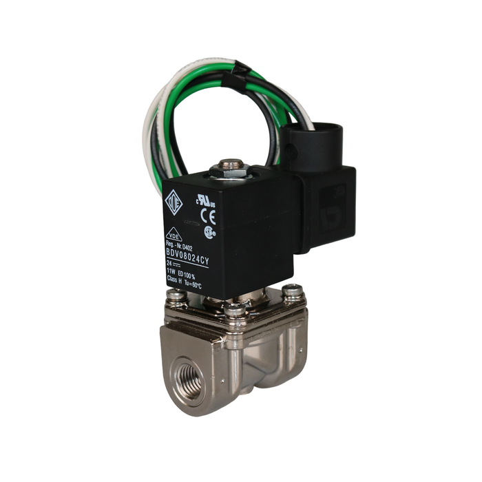 ODE 21EN2K0V105-N Solenoid Valve 1/4" NPT N.C 2/2 WAY - Solenoid Valve - ODE