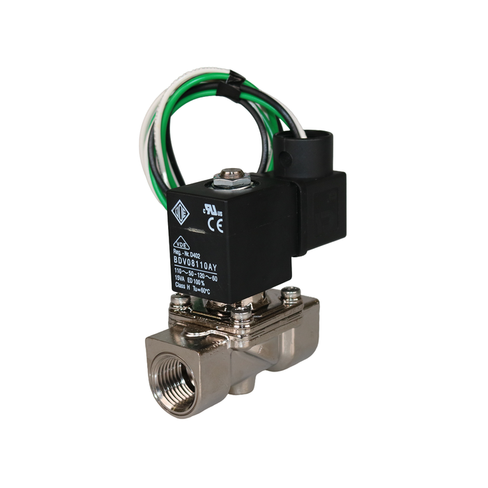 ODE 21EN4K0V105-N Solenoid Valve 1/2" NPT N.C 2/2 WAY - Solenoid Valve - ODE