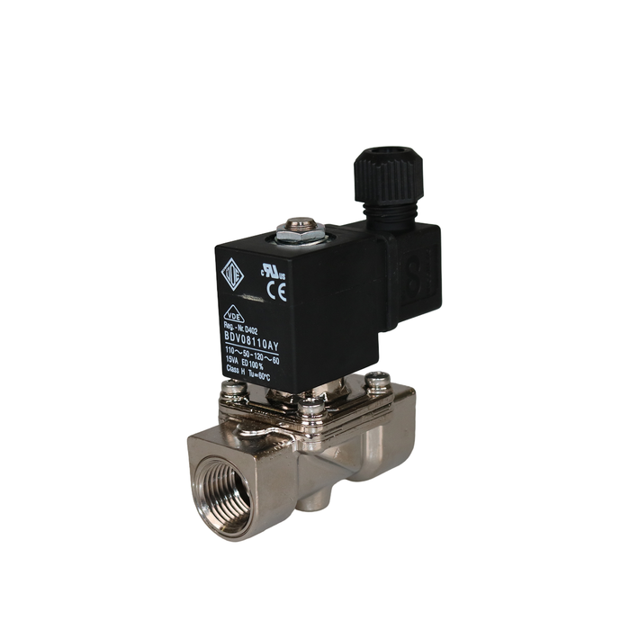 ODE 21EN4K0V105-N Solenoid Valve 1/2" NPT N.C 2/2 WAY - Solenoid Valve - ODE