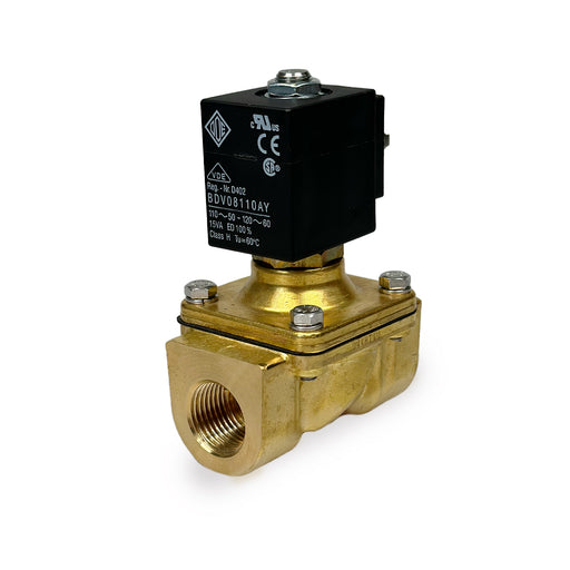 ODE 21HT4K0Y160 Solenoid Valve 1/2" BSP N.C 2/2 WAY - Solenoid Valve - ODE