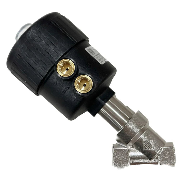 ODE 21IA4T15NA2 Pneumatically Operated Angle Seat Valve 1/2" NPT 2/2 WAY Normally Open (N.O)