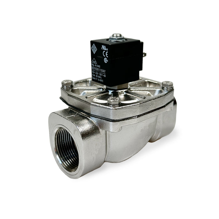 ODE 21IN7K1V350-IHS Solenoid Valve 1-1/4" NPT N.C 2/2 WAY - Solenoid Valve - ODE