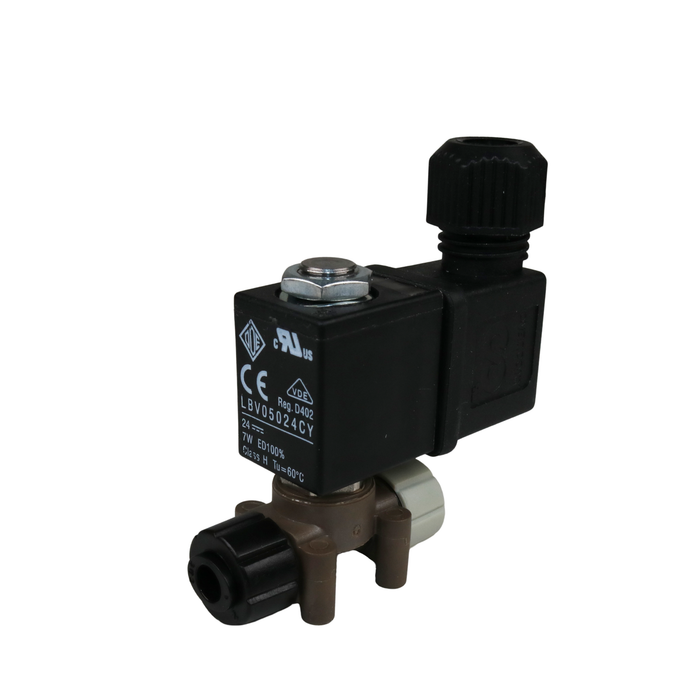 ODE 21JP6R1V23-T0 Solenoid Valve P.I. Ø 6 2/2 WAY Normally Closed (N.C) with Low Power Coil