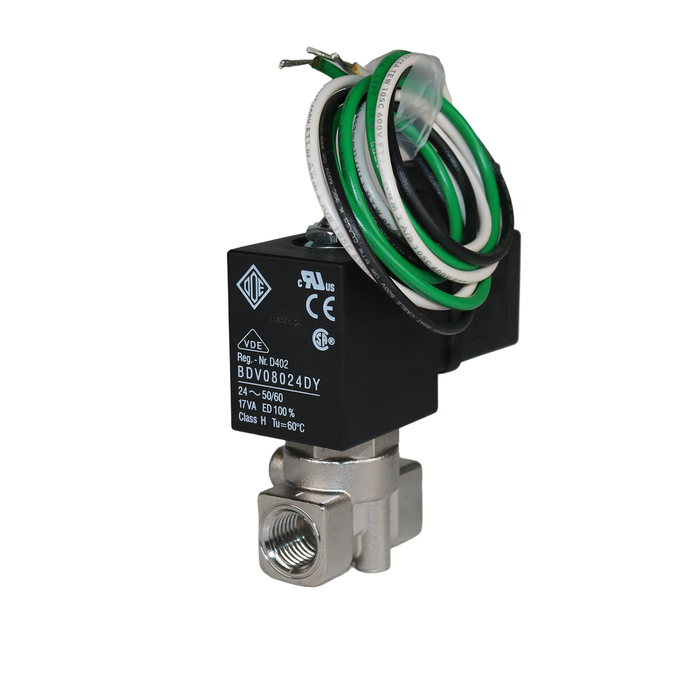 ODE | 21LN2K1V40 Solenoid Valve 1/4" NPT N.C 2/2 WAY