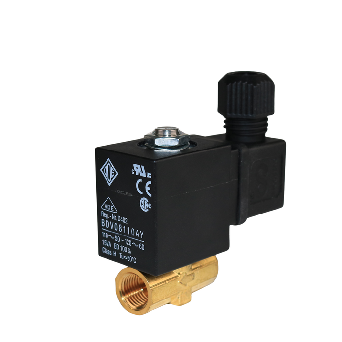 ODE 21TG2KR0V40 Solenoid Valve 1/4" G 2/2 WAY Normally Closed (N.C)