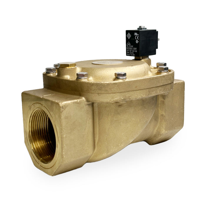 ODE 21W8KB650-HP Solenoid Valve 2-1/2" BSP N.C 2/2 WAY - Solenoid Valve - ODE