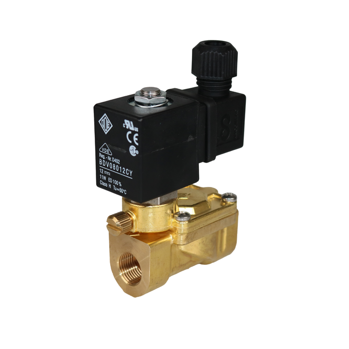ODE 21WA3K0E130-M Solenoid Valve 3/8" G 2/2 WAY Normally Closed (N.C)