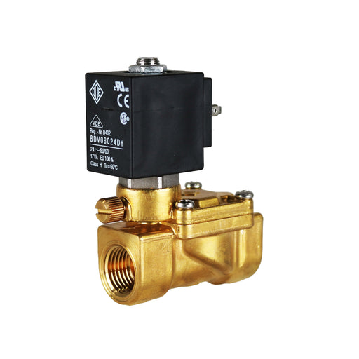 ODE 21WA4K0B130-M Solenoid Valve 1/2" BSP N.C 2/2 WAY