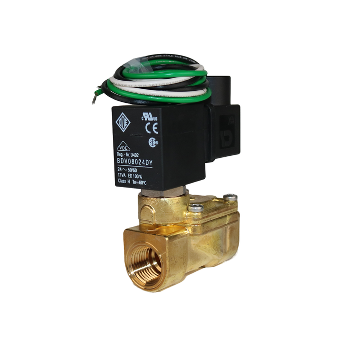 ODE 21WA4K0B130-PC Solenoid Valve 1/2" G 2/2 WAY Normally Closed (N.C)