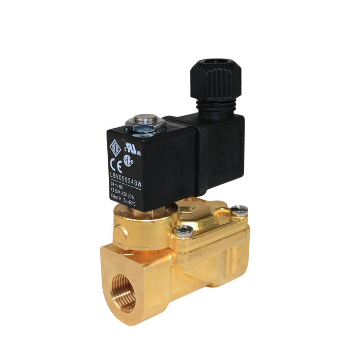 ODE 21WN3R0B130 Solenoid Valve 3/8" NPT 2/2 WAY Normally Closed (N.C) with Low Power Coil