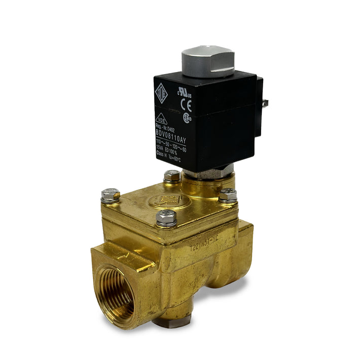 ODE 21YC5K0T190 Solenoid Valve 3/4" G 2/2 WAY Normally Closed (N.C)