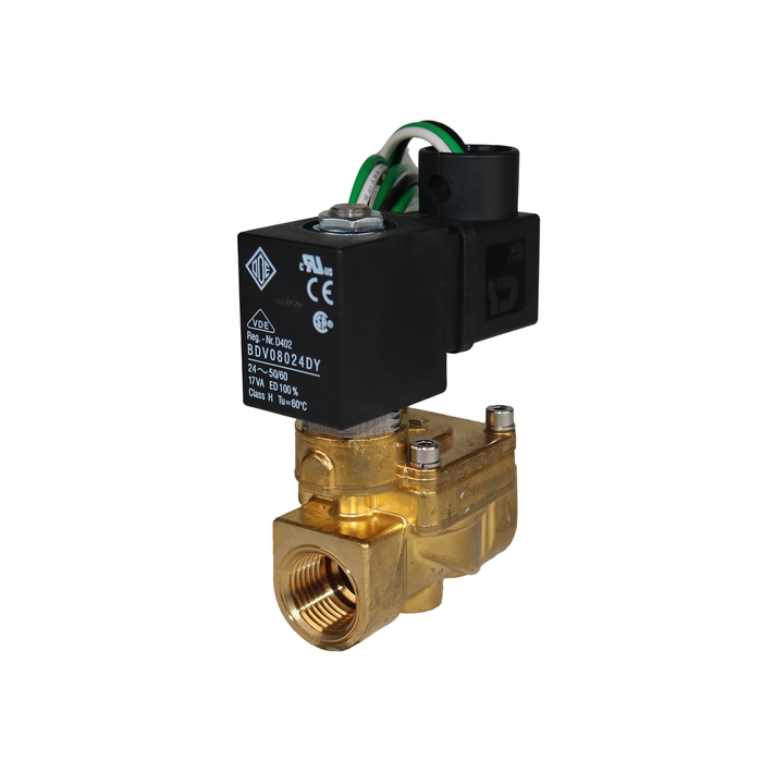 ODE | 21YN4Z0T130-YC Válvula solenoide 1/2" NPT NO 2/2 VÍAS 