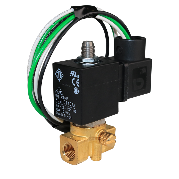 ODE 31A2AB20-M Solenoid Valve 1/4" G 3/2 WAY Normally Closed (N.C)