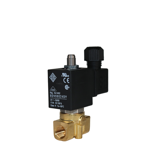 ODE 31A2AV15 Solenoid Valve 1/4" G 3/2 WAY Normally Closed (N.C)