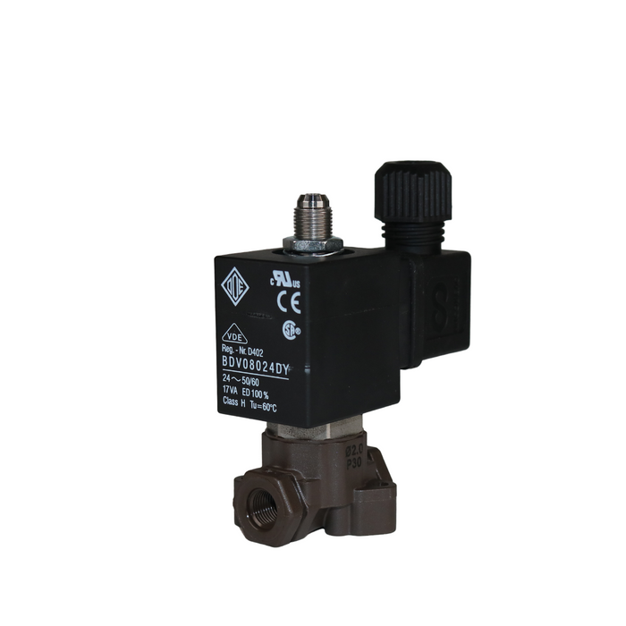 ODE | 31AP1A1V20-T0 Solenoid Valve 1/8" BSP N.C 3/2 WAY