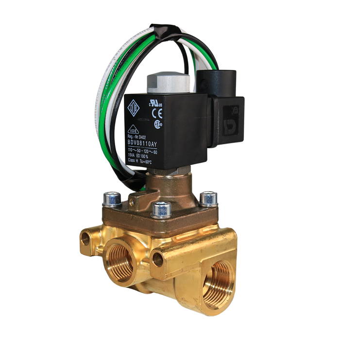 ODE 5101K0Q120-RPGU Solenoid Valve 3/4" G 2/2 WAY Normally Closed (N.C)