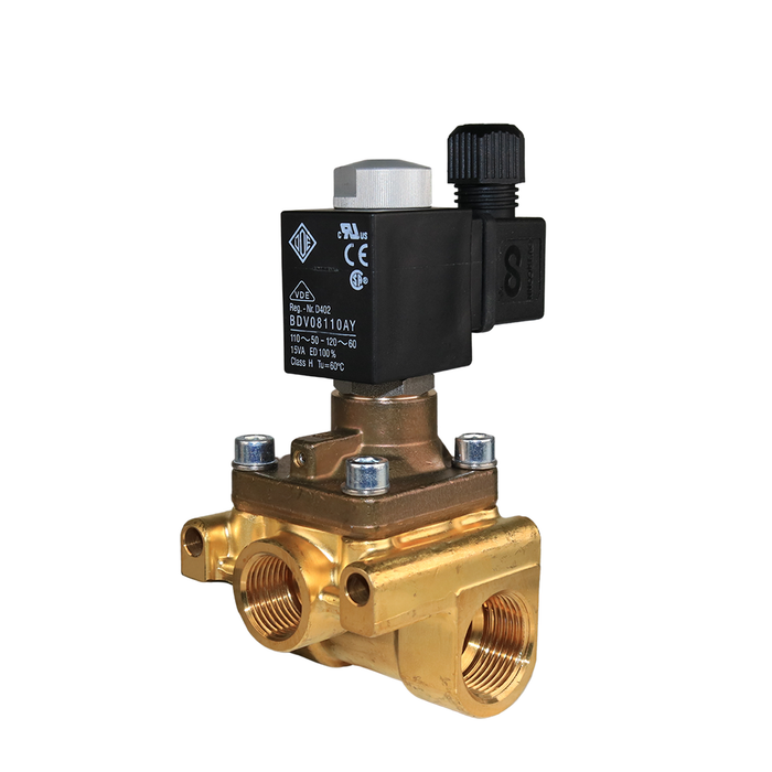 ODE 5101K0Q120-RPGU Solenoid Valve 3/4" G 2/2 WAY Normally Closed (N.C)