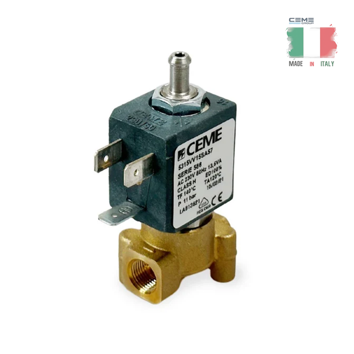 CEME 5315VV15SA57 Solenoid Valve - 1/8" G NC 3/2 WAY (230VAC 50Hz)