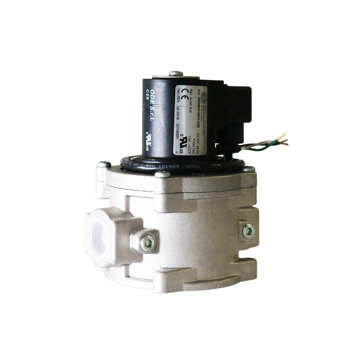 ODE | MD75N05C4B025-C28H Válvula solenoide de gas de 24 V CC, 3/4" NPT, NC, 2/2 VÍAS 