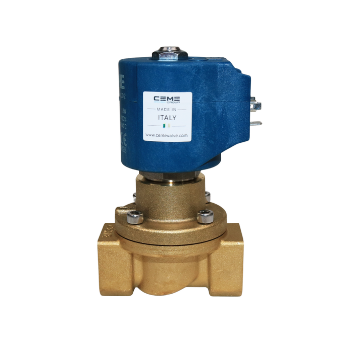 CEME 8414NN120S01C02 Solenoid Valve 1/2" G 2/2 WAY Normally Closed (N.C) (24VDC)
