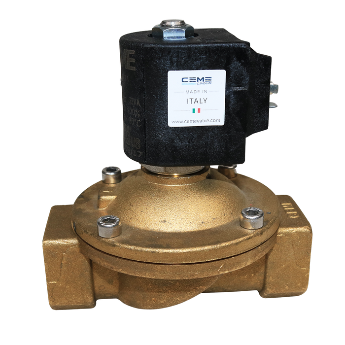 CEME 8425VV200SR11 Solenoid Valve 3/4" NPT 2/2 WAY Normally Closed (N.C) (100-120VAC 60Hz)