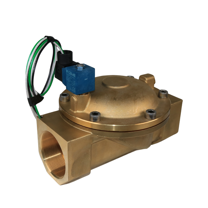 CEME 8620NT650SBC2 Solenoid Valve 1-1/2" G 2/2 WAY Normally Closed (N.C) (24VDC)