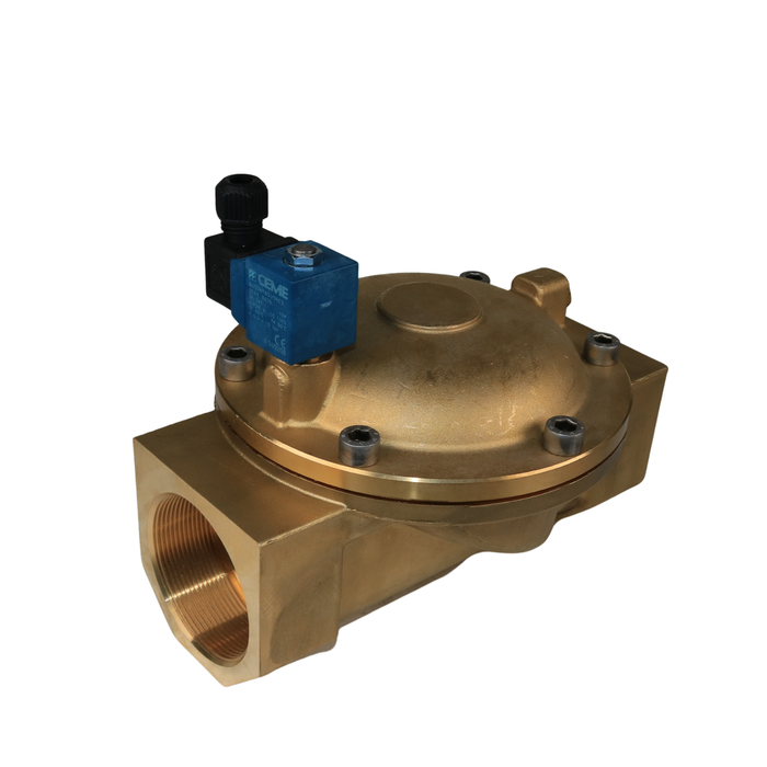 CEME 8620NT650SBC2 Solenoid Valve 1-1/2" G 2/2 WAY Normally Closed (N.C) (24VDC)