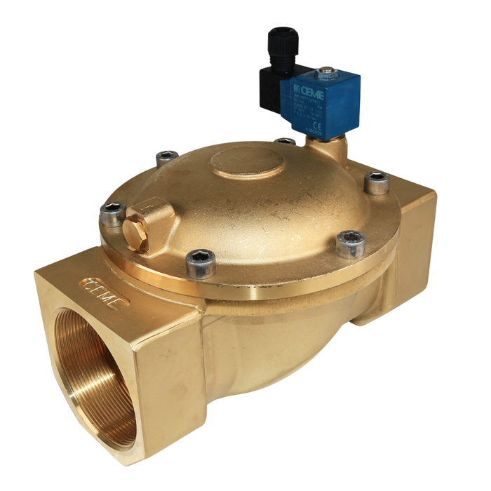 CEME 8621NT750SBC2 Solenoid Valve 3" G 2/2 WAY Normally Closed (N.C) (24VDC)