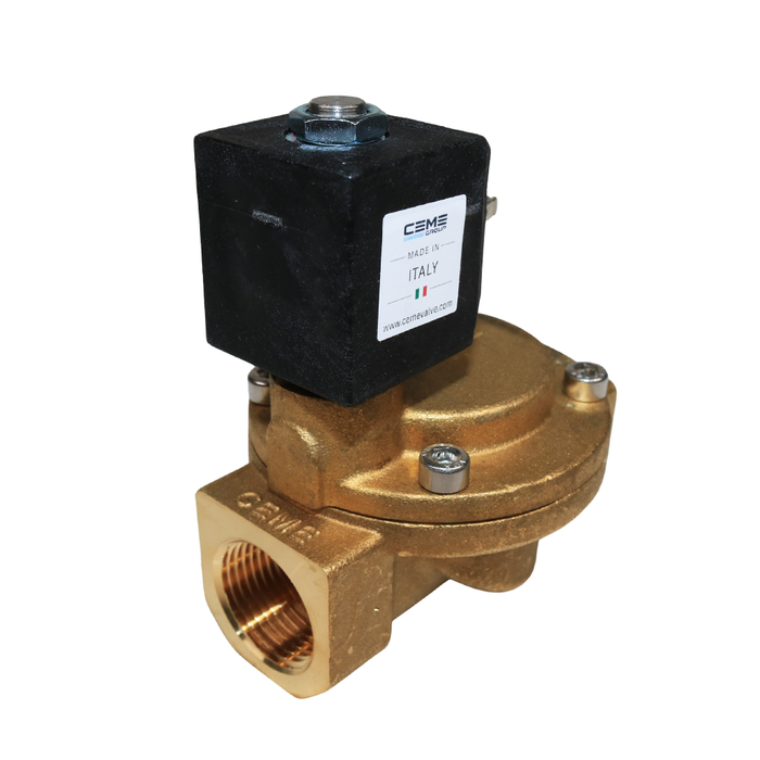 CEME 8625NN200SR08 Solenoid Valve 3/4" NPT 2/2 WAY Normally Closed (N.C) (100-120VAC 60Hz)