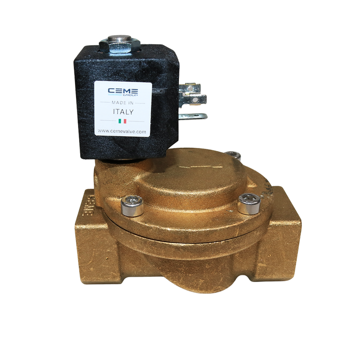 CEME 8625NN200SR08 Solenoid Valve 3/4" NPT 2/2 WAY Normally Closed (N.C) (100-120VAC 60Hz)