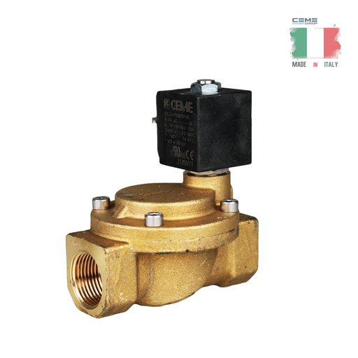 CEME 8625VV200SBC2 Solenoid Valve 3/4" NPT 2/2 WAY Normally Closed (N.C) (24VDC)