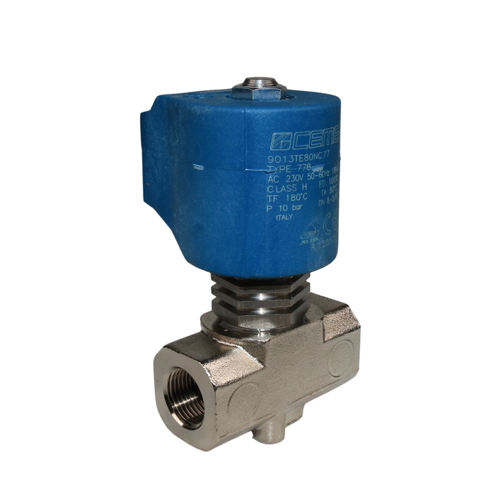 CEME 9013TE80NC77 Solenoid Valve 3/8" G 2/2 WAY Normally Closed (N.C) (230VAC 50Hz)