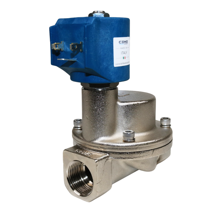 CEME 9015TE210NC77 Solenoid Valve 3/4" G 2/2 WAY Normally Closed (N.C) (230VAC 50-60Hz)