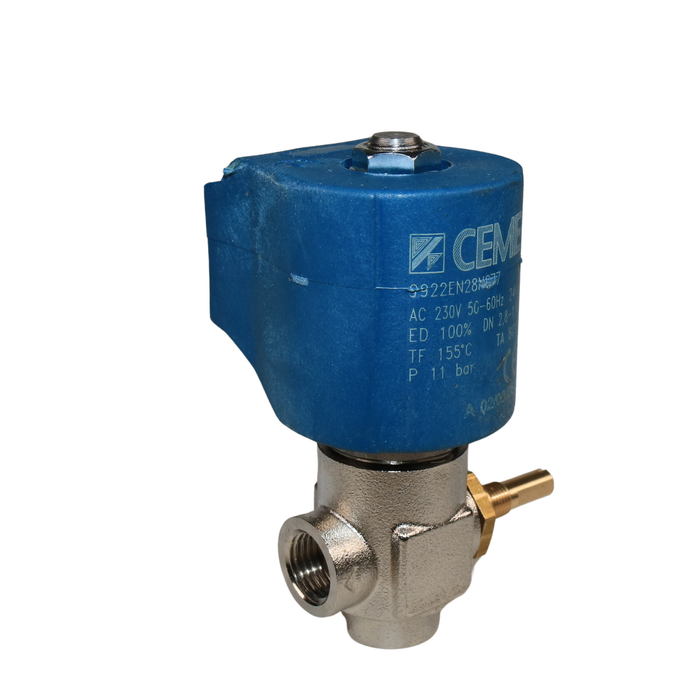 CEME 9922EN28NC77 Solenoid Valve 1/4" G 2/2 WAY Normally Closed (N.C) (230VAC)