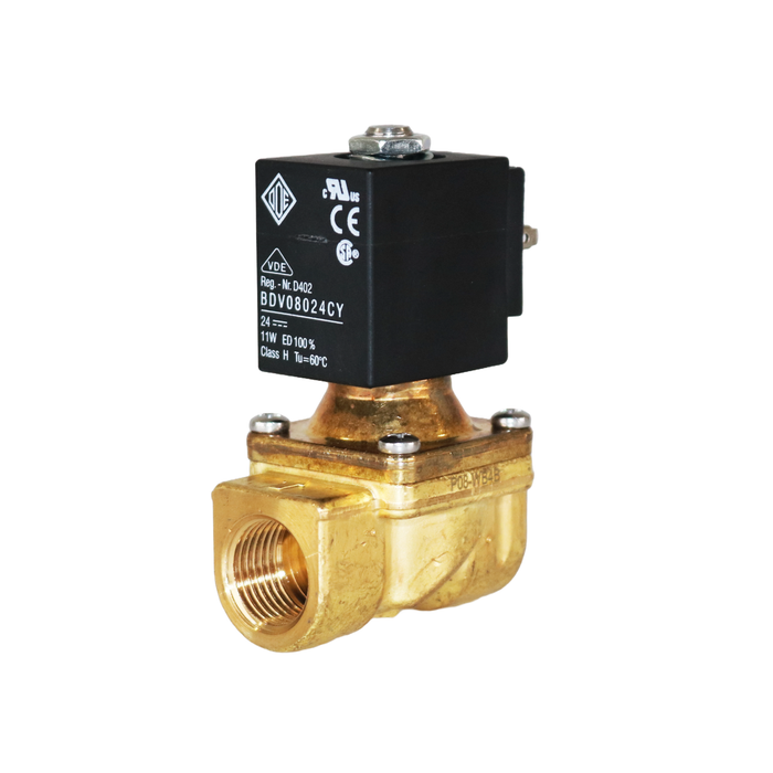 ODE | 21WB4KB130 Solenoid Valve 1/2" BSP N.C 2/2 WAY