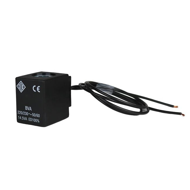 ODE Solenoid Coil 220/230VAC 30mm with 50cm Cable – BVA08223DS (BVA Series)