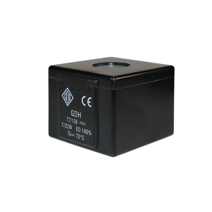 ODE Solenoid Coil 77-138VDC 52mm - GDH14077CS - ODE GDH coil