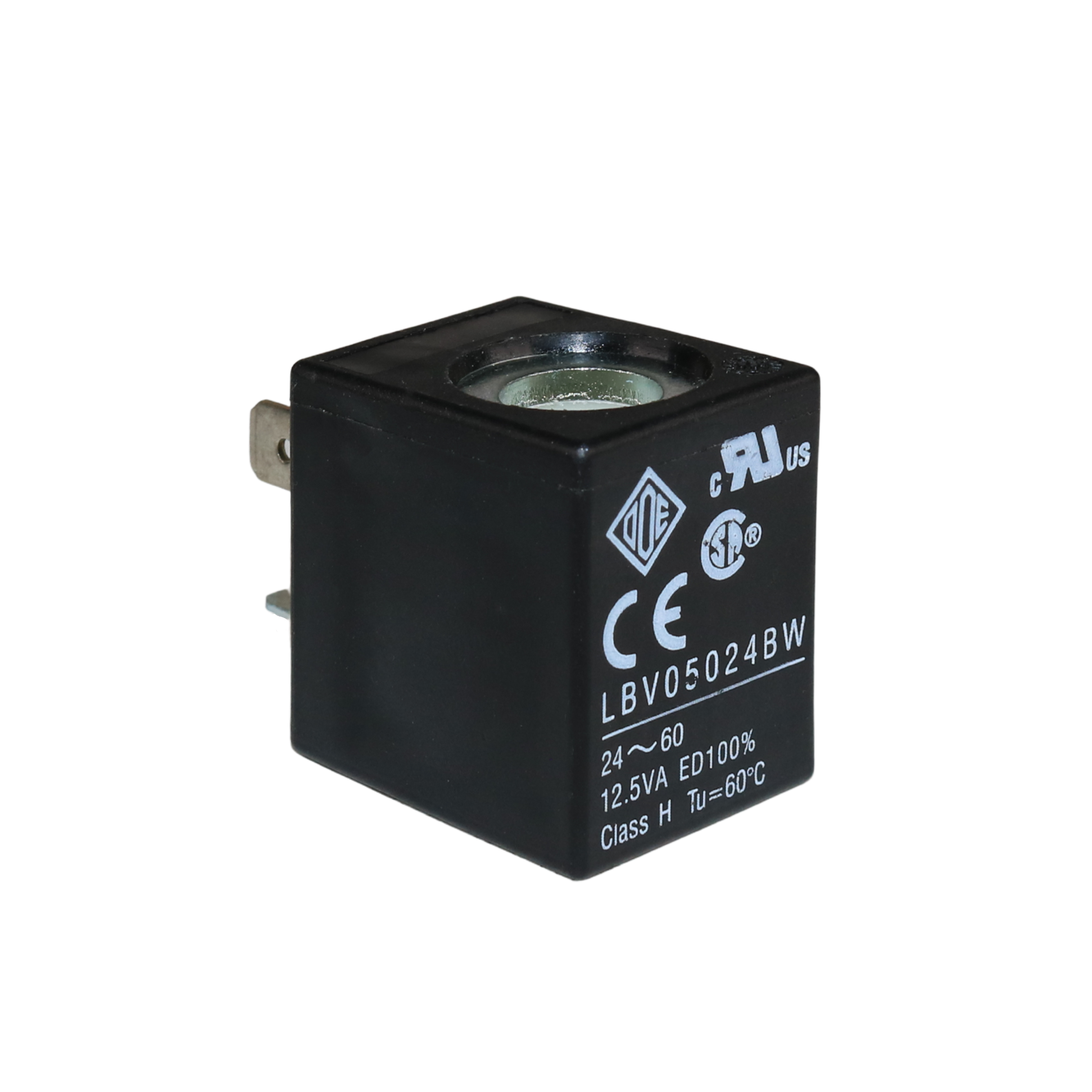 ODE Solenoid Coil LBA 24V AC ~ 50-60Hz 22mm – LBV05024DY — Hydronics ...