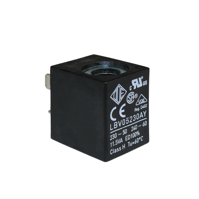 ODE Solenoid Coil 230-240VAC 22mm – LBV05230AY