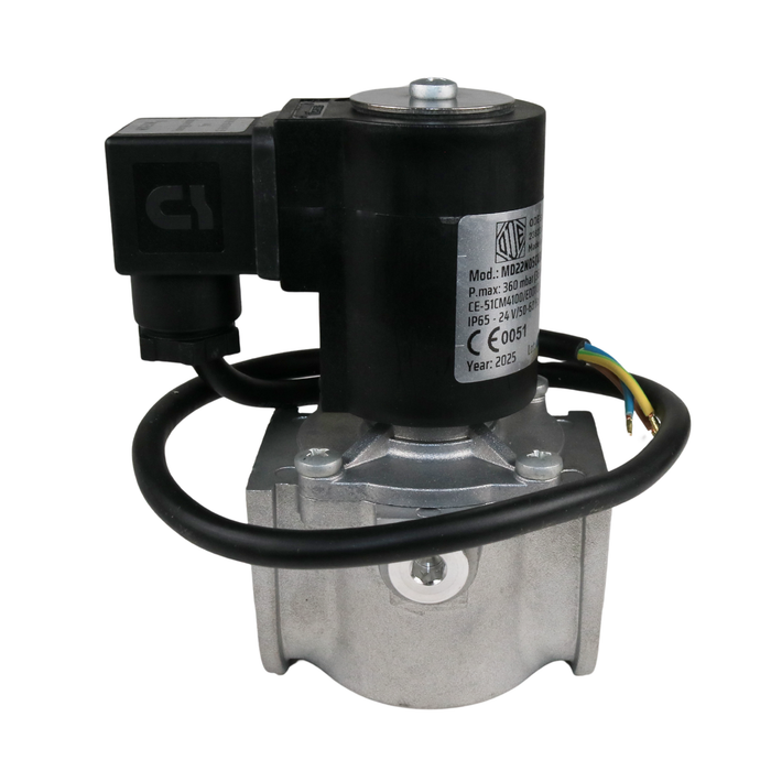 ODE MD22N05C4B020-C35P 24VAC Gas Shut-Off Solenoid Valve 3/4" NPT 2/2 WAY Normally Closed (N.C)