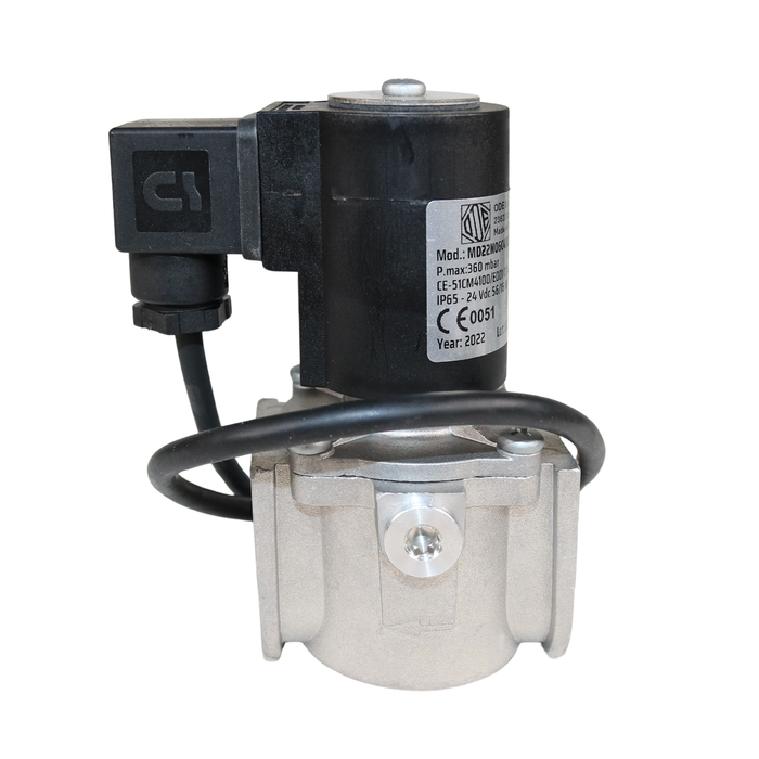 ODE MD22N06C4B025-C26N 24VDC Gas Shut-Off Solenoid Valve 1" NPT 2/2 WAY Normally Closed (N.C)