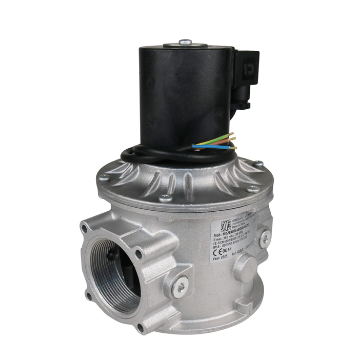 ODE MD22N09C4B050-D67S 110VAC Gas Shut-Off Solenoid Valve 2" NPT 2/2 WAY Normally Closed (N.C)